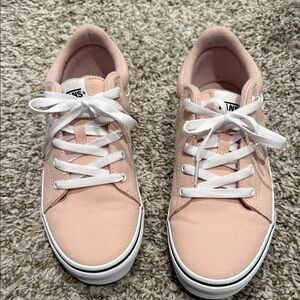 Vans Women's Blush Pink Canvas Sneakers